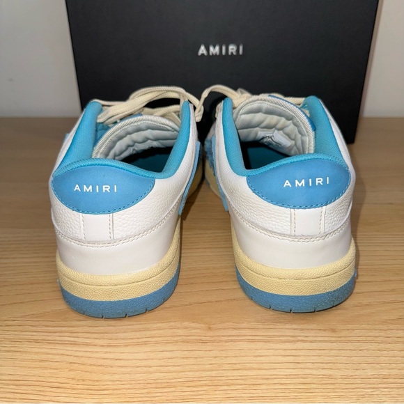 Amiri Skel Top Low Bandana - White Blue - Picture 4 of 8